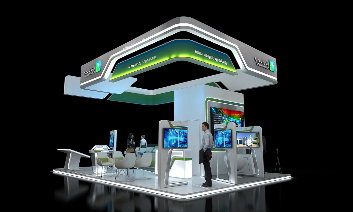 aramco booth
